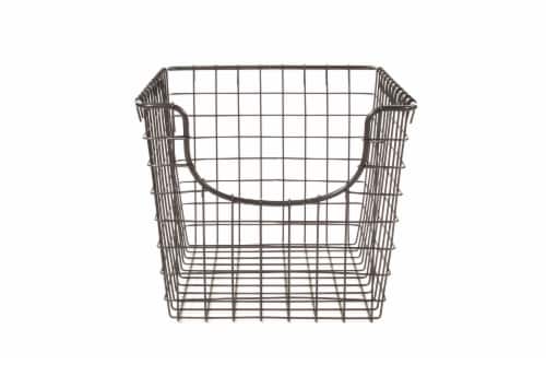 Spectrum Industrial Scoop Basket - Gray Perspective: front