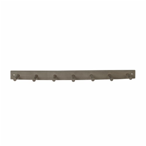Spectrum 7-Peg Wall Mount Rack - Wood Perspective: front