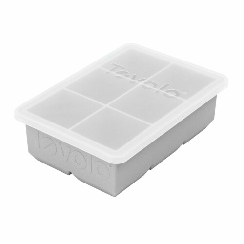 Tovolo® King Cube Ice Tray with Lid Perspective: front