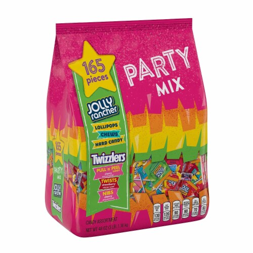 Party Mix Assorted Bulk Pack Candy 165 Pieces 48 Oz | Total Quantity: 1 Perspective: front