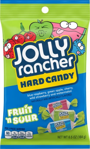 Jolly Rancher Fruit 'n Sour Hard Candy Perspective: front