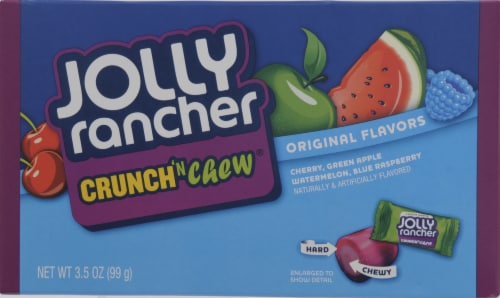 Jolly Rancher Crunch 'N Chew Theater Box Perspective: front