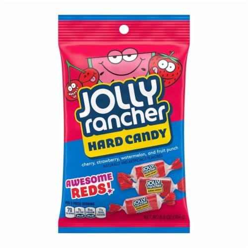 JOLLY RANCHER Awesome Reds! Assorted Fruit Flavored Hard Candy Perspective: front