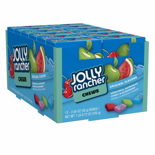 Jolly Rancher Chews Candy in Assorted Fruit Flavors Perspective: front