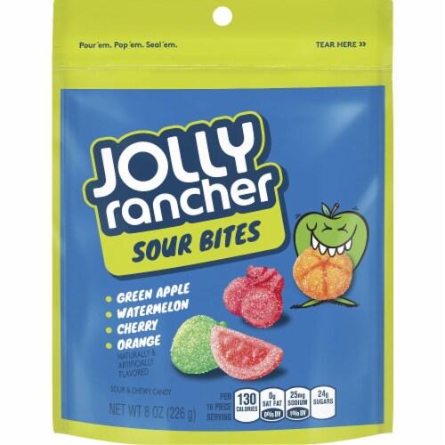 Jolly Rancher Sour Bites Perspective: front
