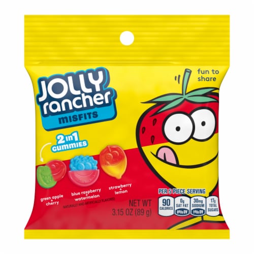 Jolly Rancher Misfits Candy Perspective: front