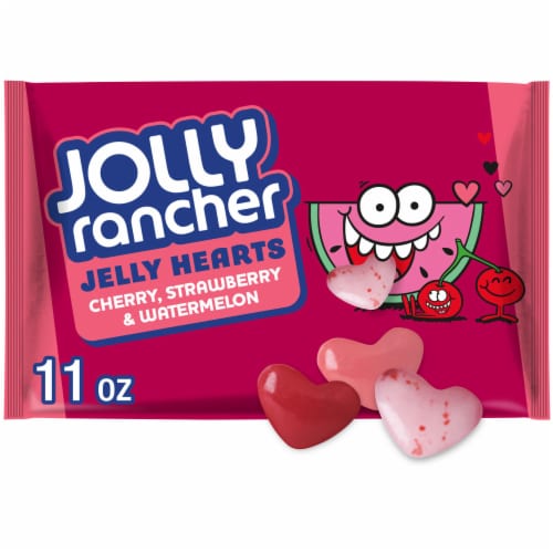 Brach's Jube Jel Cherry Hearts Valentine Candy 