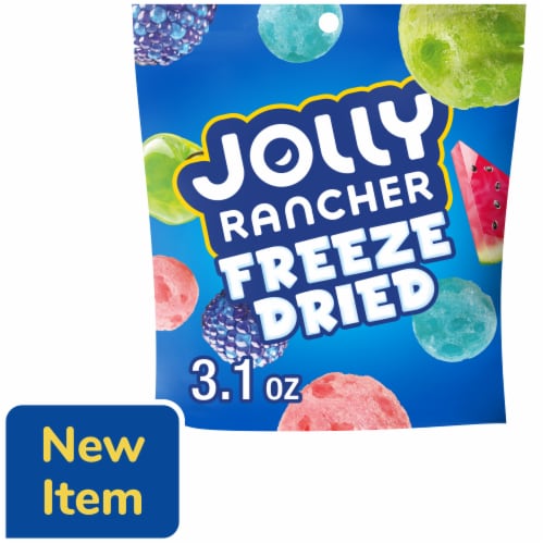 JOLLY RANCHER Freeze Dried Original Fruit Flavored Candy Bag Perspective: front