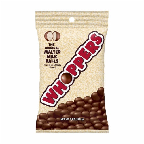 Whoppers Malted Milk Balls Candy, Box 12 oz