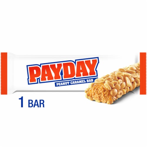 PAYDAY Peanut and Caramel Crunchy and Chewy Candy Bar