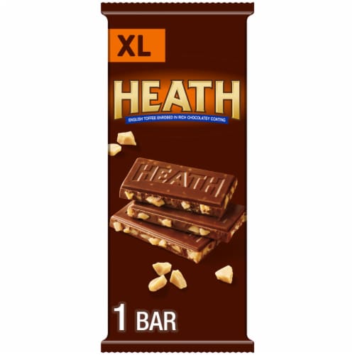 Heath Extra Large Milk Chocolate English Toffee Bar, 4 oz - Kroger