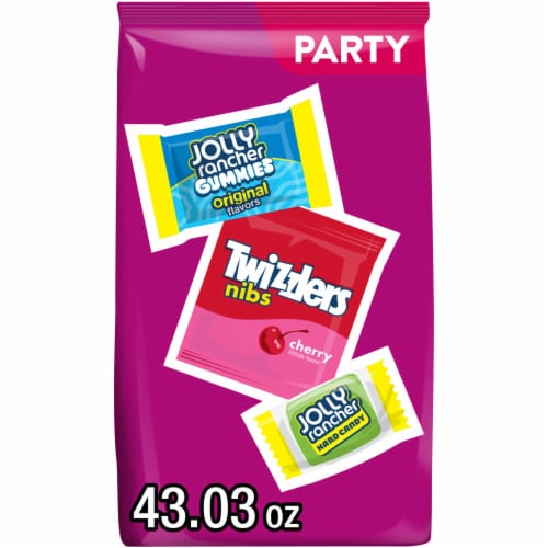 JOLLY RANCHER and TWIZZLERS Fruit Flavored Candy Party Pack, 1 pk / 43.03  oz - Gerbes Super Markets