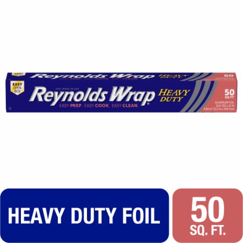 Our Brand Aluminum Foil Heavy Duty 18 Inch Wide - 37.5 sq ft