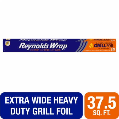 Reynolds Wrap® Grill Heavy Duty Non-Stick Aluminum Foil Perspective: front