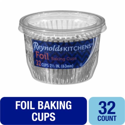 Reynolds Wrap Foil Baking Cups Perspective: front