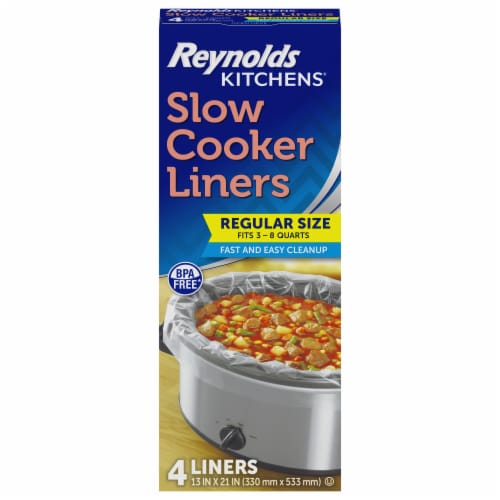 Dining Collection Slow Cooker Liners (Wide) - 13 x 21 x 4 - 10 ct.