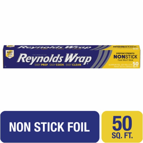 Reynolds Wrap® Non-Stick Aluminum Foil, 50 sq ft - Fry's Food Stores