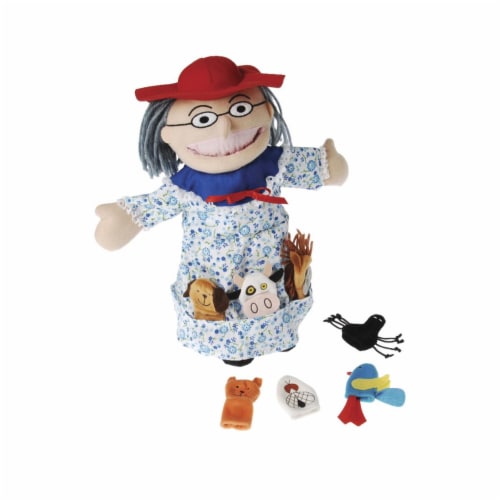 Marvel Education 1599037 Puppet & Finger Puppets for There Was An Old Lady Who Swallowed A Fl Perspective: front