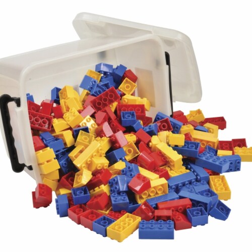 Marvel Education Preschool-Size Building Bricks Set Perspective: front