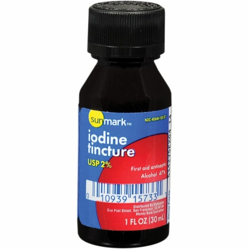 Sunmark™ USP 2% Iodine Tincture Perspective: front
