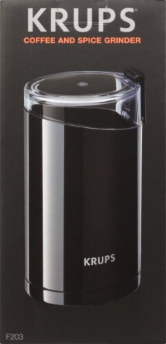 Krups® Fast Touch Coffee and Spice Grinder - Black Perspective: front