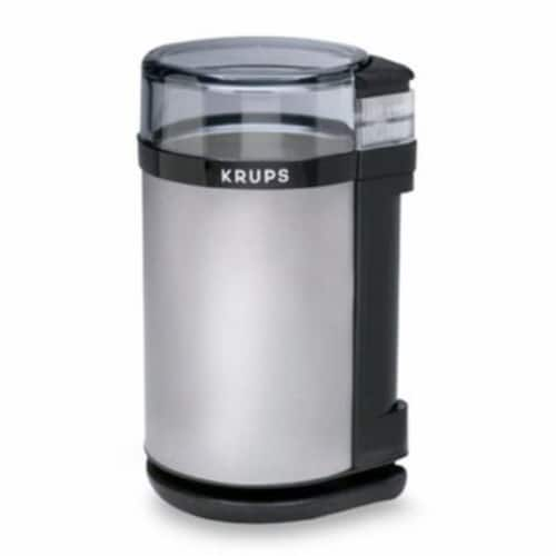 KRUPS New Fast Touch Electric Coffee and Spice Grinder with Stainless Steel  Blades, Black 