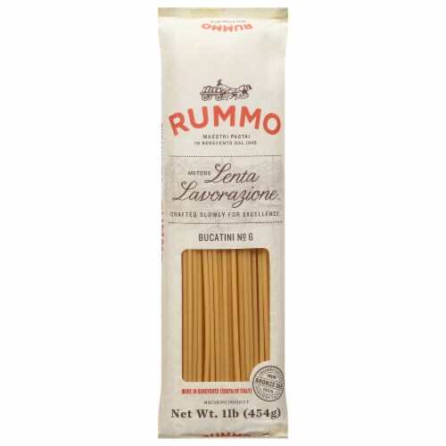 Rummo Bucatini Pasta Perspective: front
