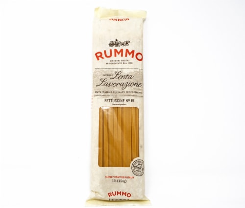 Rummo Fettuccine Pasta Perspective: front