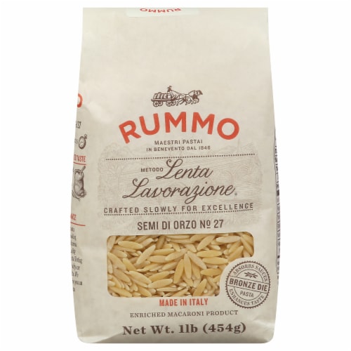 Rummo Semi Di Orzo Macaroni Perspective: front