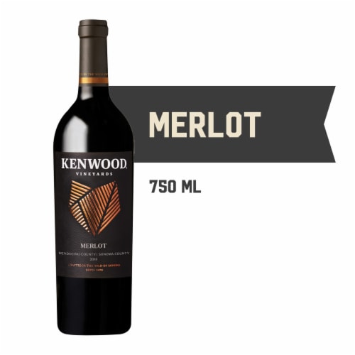 Kenwood Sonoma & Mendocino Counties Merlot California Red Wine