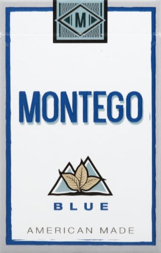 Montego Blue Kings Cigarettes Perspective: front