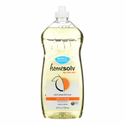 CitraSolv Homesolv CitraDish Natural Dish Soap - Valencia Orange