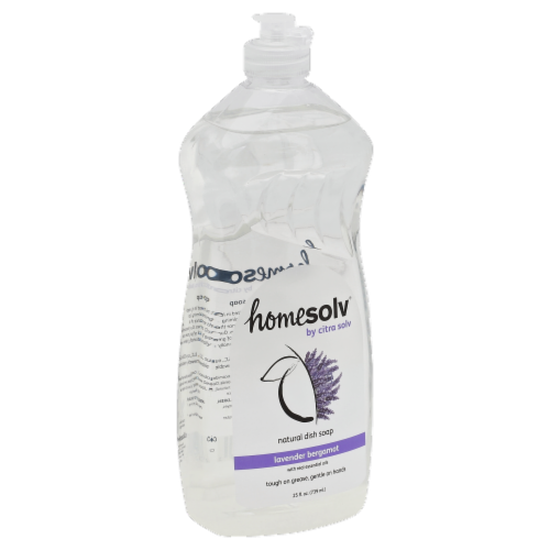 Citra Solv Lavender Bergamot Natural Dish Soap Perspective: front