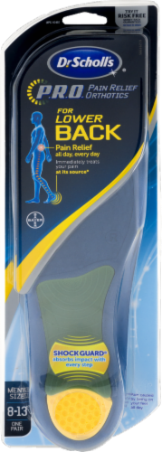 Dr scholl's back on sale pain relief orthotics