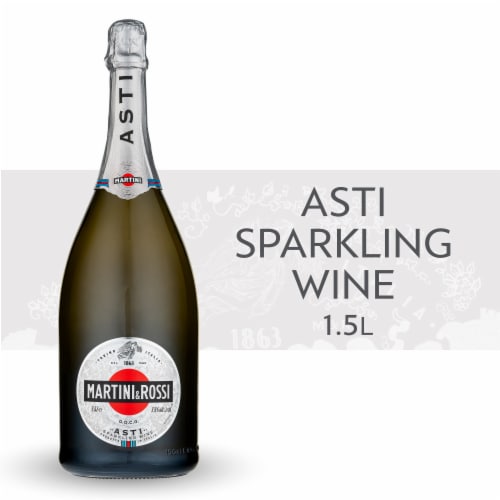 Martini & Rossi White Asti Sparkling Wine Perspective: front