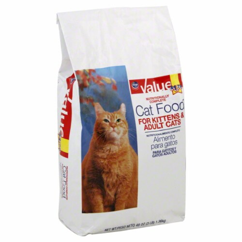 Kroger Value Dry Cat Food 3 lb Kroger