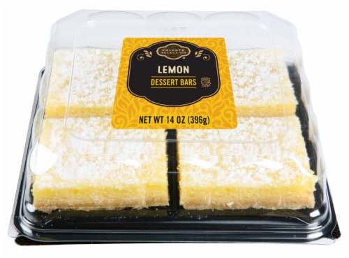 Private Selection® Gourmet Lemon Dessert Bars Perspective: front