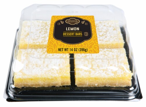 Private Selection® Gourmet Lemon Dessert Bars Perspective: front
