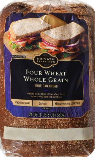 Private Selection™ Four Wheat Whole Grain Bread Perspective: front