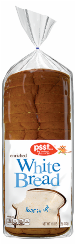 p$$t...™ Enriched White Bread Perspective: front
