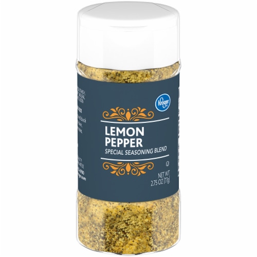 Kroger® Lemon Pepper Seasoning Perspective: front