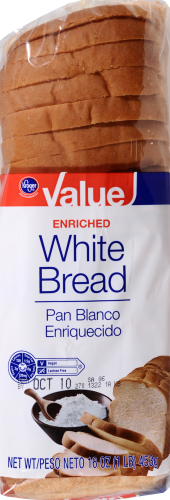 Kroger® Value Enriched White Bread Perspective: front