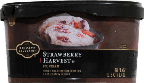 Private Selection™ Strawberry Harvest Ice Cream Perspective: front