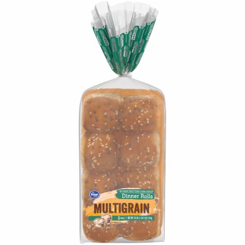 Kroger® Multigrain Dinner Rolls Perspective: front
