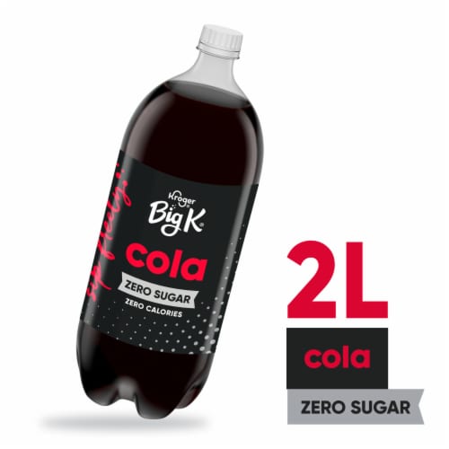 Coca-Cola® Zero Sugar Soda Bottle, 2 liter - Kroger