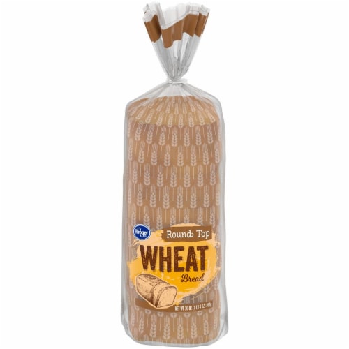 Kroger® Round Top Wheat Bread Perspective: front
