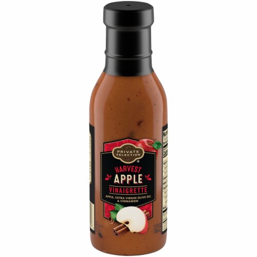 Private Selection® Harvest Apple Vinaigrette Dressing Perspective: front