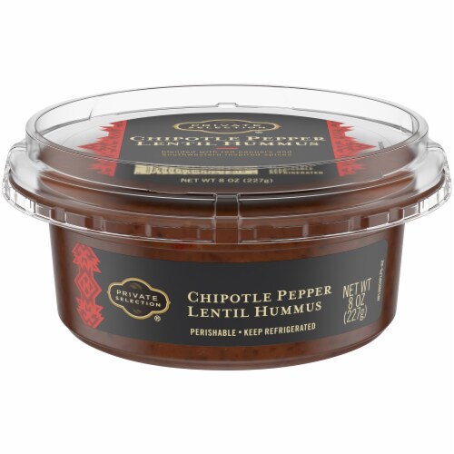 Private Selection™  Chipotle Pepper Lentil Hummus Perspective: front