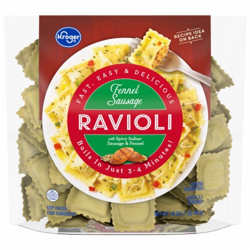 Kroger® Fennel Sausage Ravioli Perspective: front