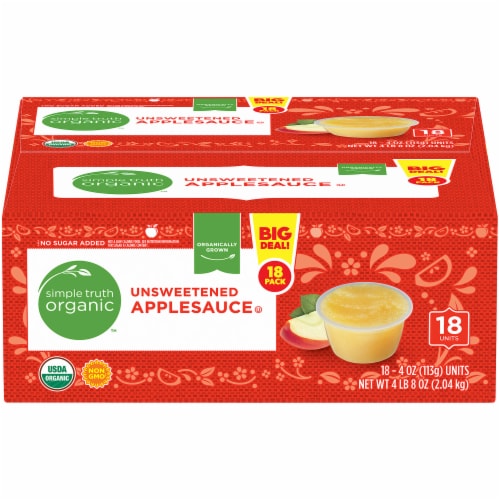 Simple Truth Organic™ Applesauce Cup Multi BIG Deal! Perspective: front